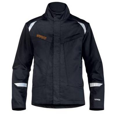 uvex suXXeed arc Herrenjacke graphit, 88492, multifunktionaler Schutz, flammhemmend, Größe L-0