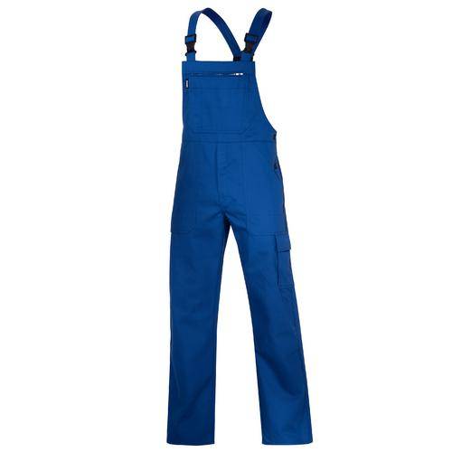 Latzhose uvex plus blau, kornblau 40, 42
