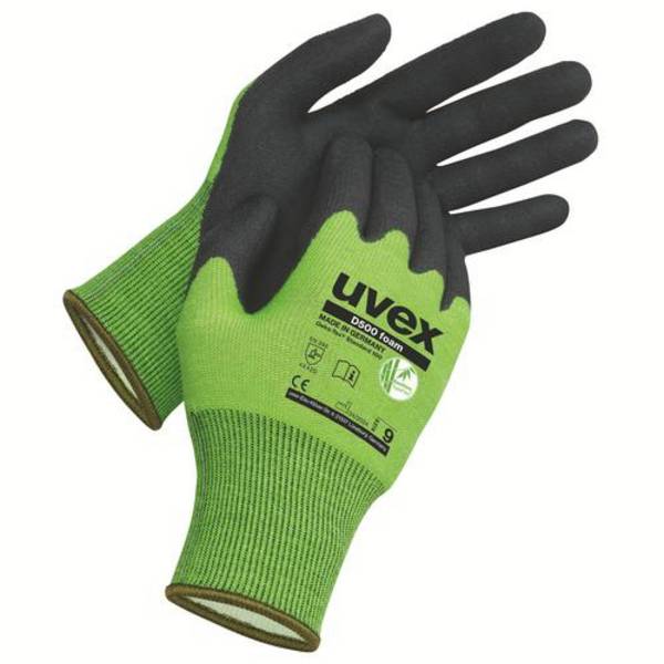 Schutzhandschuh uvex D500 foam 60604 Größe 7
