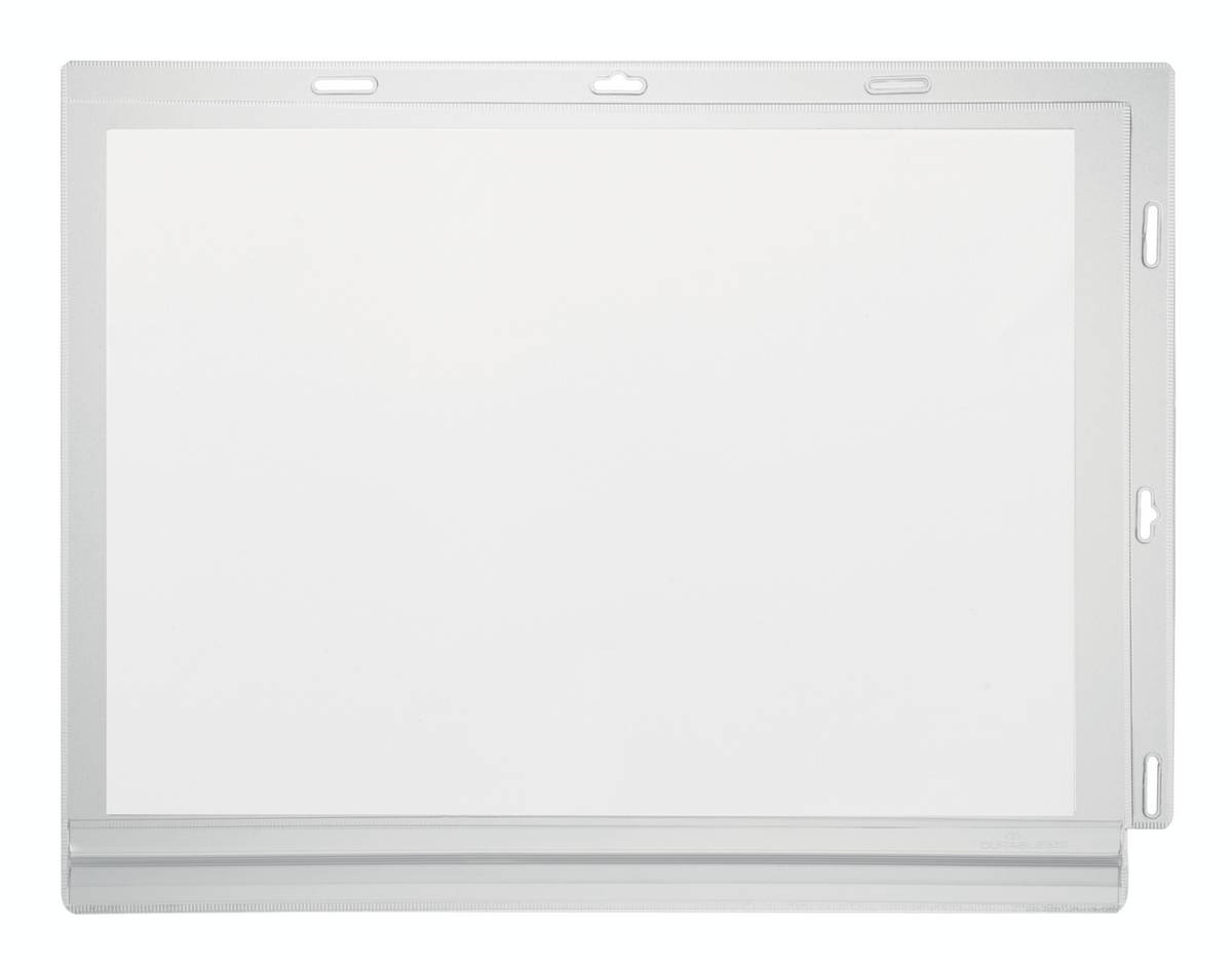 Plakattasche,Ösenbefestigung,f. DIN A4,Hoch-/Querformat,Schild Kunststoff-2