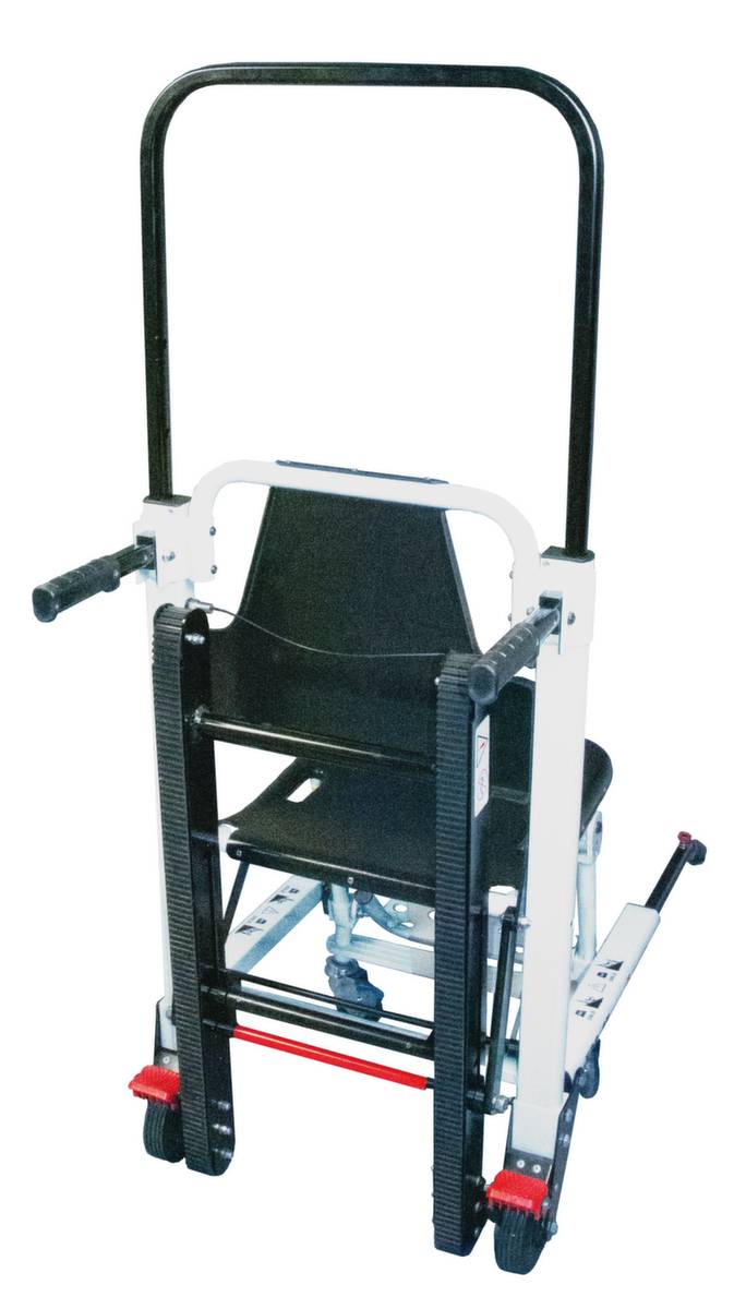 Rettungs- und Evakuierungsstuhl,HxLxB 1000x720x540mm,3 Gurte,Treppen-Bremssystem-1
