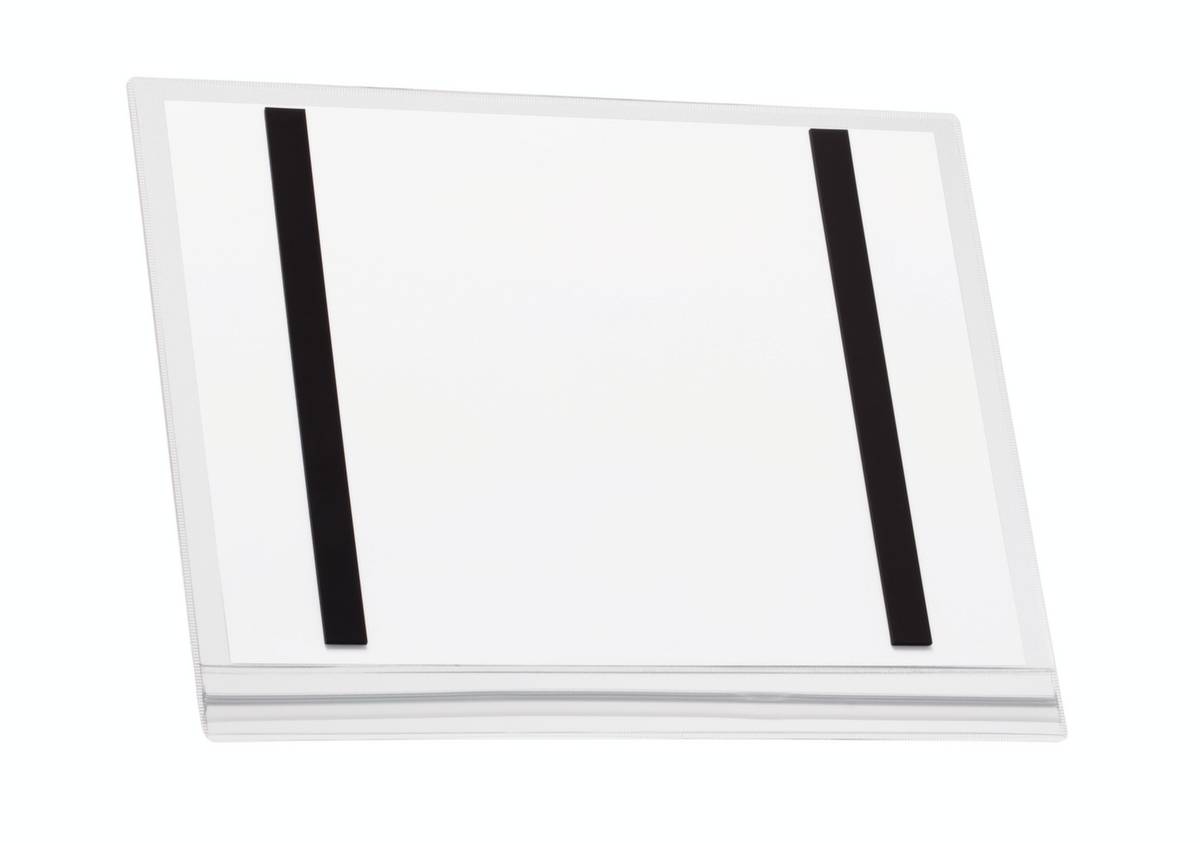 Plakattasche,Rückseite magnetisch,f. DIN A4,Hoch-/Querformat,Schild Kunststoff-2