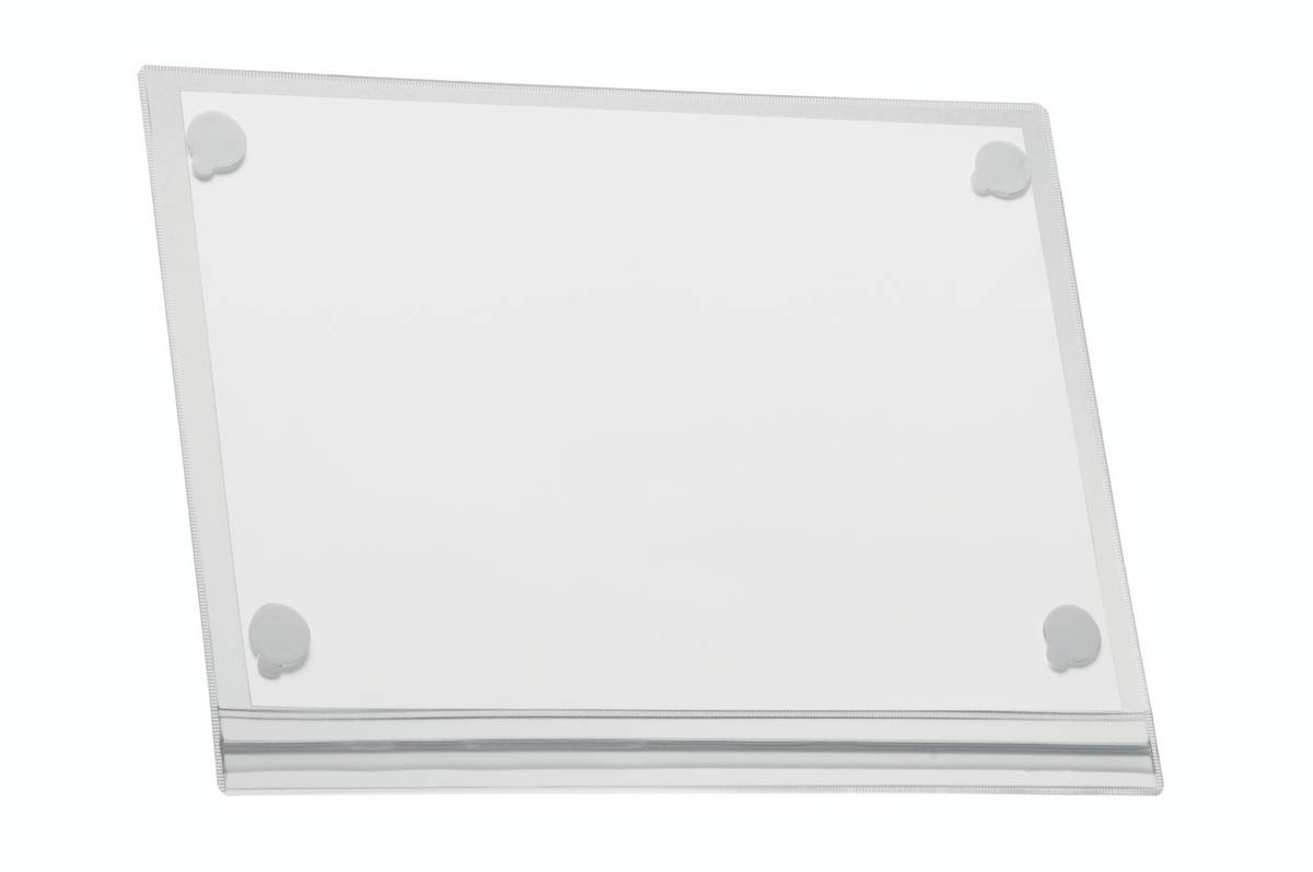 Plakattasche,Rückseite selbstklebend,f. DIN A4,Hoch-/Querformat,Schild Kunststoff-2