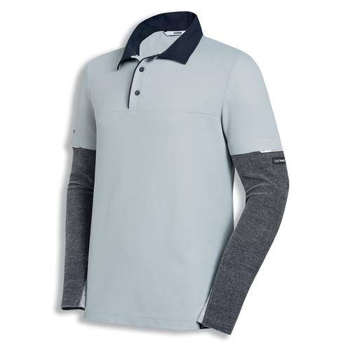 Poloshirt uvex cut grau, hellgrau 3XL-0