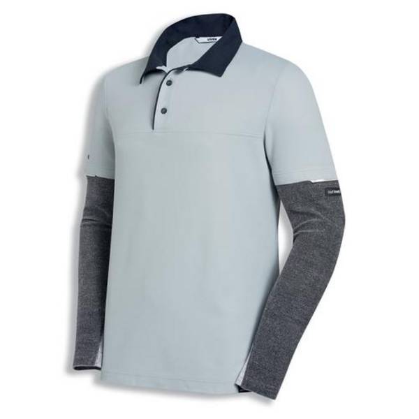 Poloshirt uvex cut grau, hellgrau 3XL