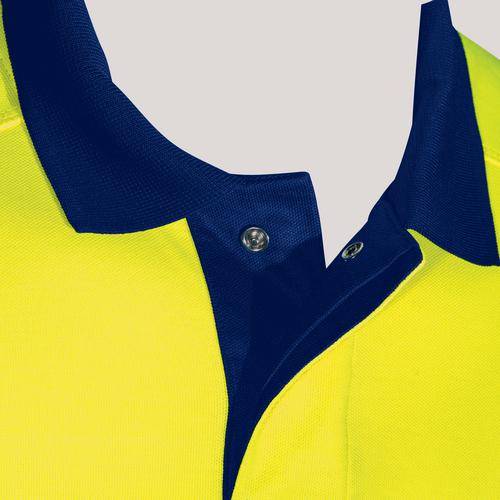 Poloshirt uvex Construction gelb, warngelb 4XL-1