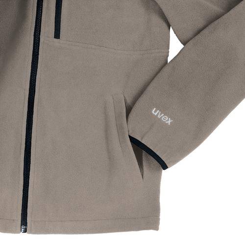 Fleecejacke uvex suXXeed craft braun, beige 4XL-2