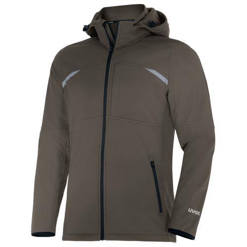 Softshelljacke uvex suXXeed craft grün, khaki 5XL-2