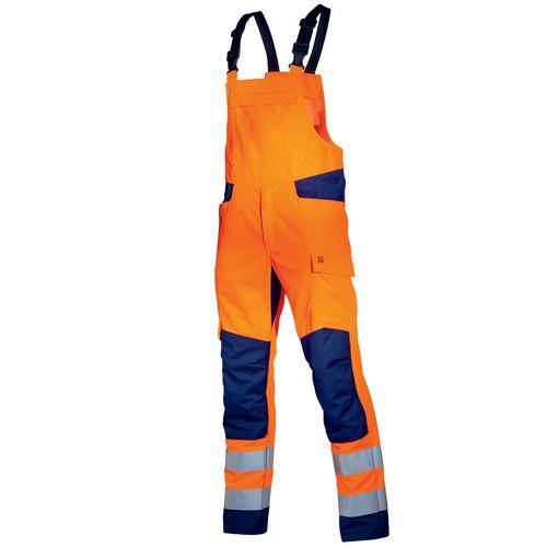 Latzhose uvex Construction orange, warnorange 29-2
