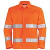 Arbeitsjacke uvex protection flash orange, warnorange 110