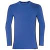 uvex suXXeed industry Longsleeve men, 88636, Langarmshirt, blau, mit Kontrastnaht, Größe 2XL