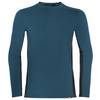 uvex suXXeed industry Longsleeve men, 88639, Langarmshirt, nachtblau, mit Kontrastnaht, Gr. L
