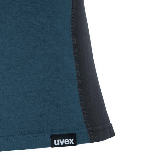 uvex suXXeed industry Longsleeve men, 88639, Langarmshirt, nachtblau, mit Kontrastnaht, Gr. L-1