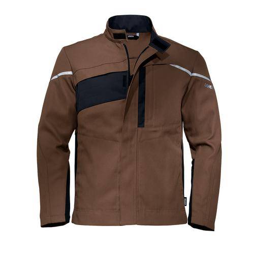 Arbeitsjacke uvex perfeXXion braun, kakao 4XL-0