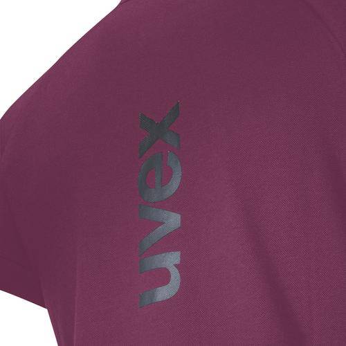 Poloshirt uvex Kollektion 26 rot, beere XXL-2