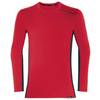 uvex suXXeed industry Longsleeve men, 88638, Langarmshirt, rot, mit Kontrastnaht, Größe 6XL