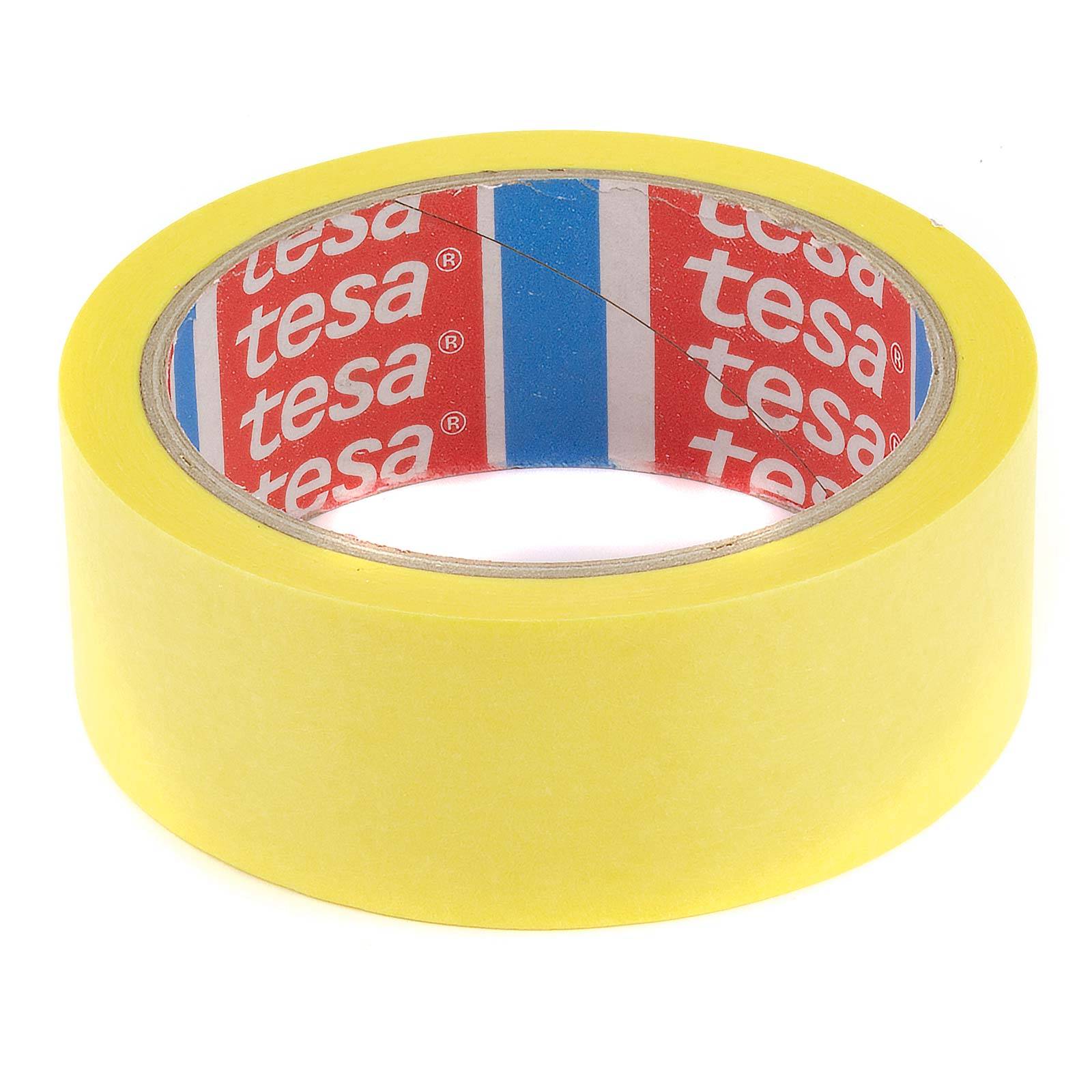 tesa 4334 Präzisionskrepp Plus Maler Abdeckband gelb 35mm x 25m