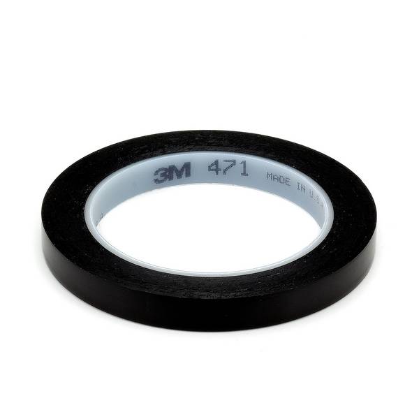 3M 471 Scotch Konturenband schwarz 12mm x 33m