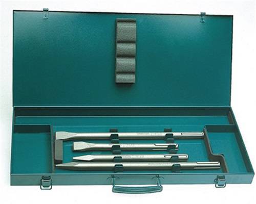 MAKITA P-18013 - Meißel-Set passend für Akku-Kombihammer DHR243 (SDS-MAX | 4-teilig | incl. Koffer)-1