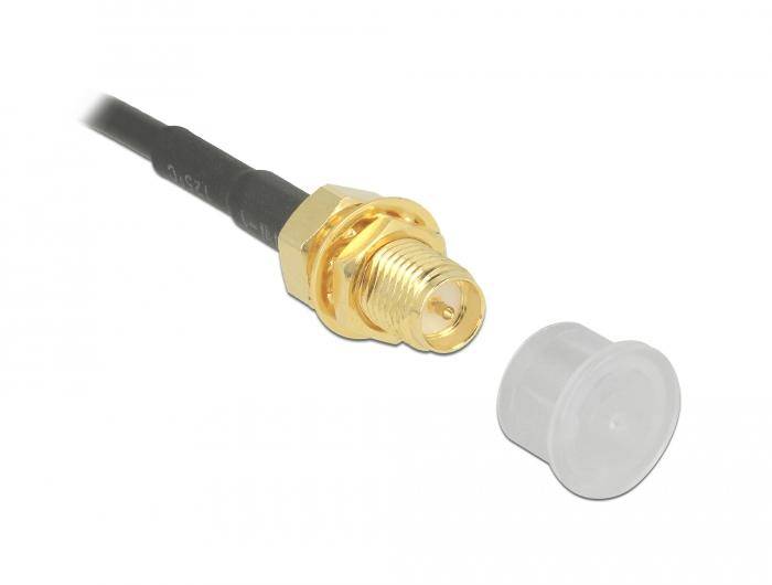 Delock Staubschutz für SMA Stecker 10 Stück transparent (60163)-0