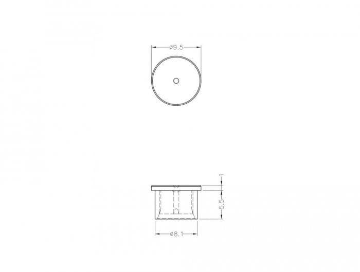Delock Staubschutz für SMA Stecker 10 Stück transparent (60163)-2