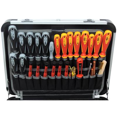Werkzeug PROFESSIONAL bestückt Set kaufen Werkzeugkoffer 418-88 - Profi 128-tlg. mit - Alu FAMEX