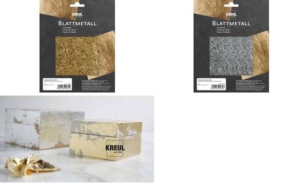 KREUL Blattmetall-Flocken, silber-1