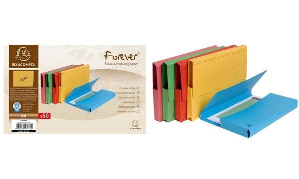 EXACOMPTA Dokumententasche FOREVER, DIN A4, gelb-4