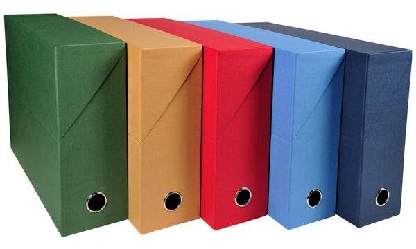 EXACOMPTA Archivbox, DIN A4, Karton, 90 mm, schwarz (8700785)-2