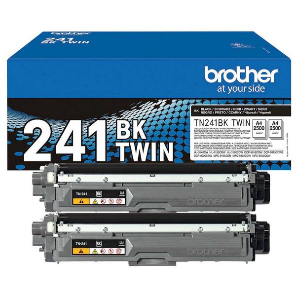 Brother TN241BK - 2er-Pack - Schwarz - original