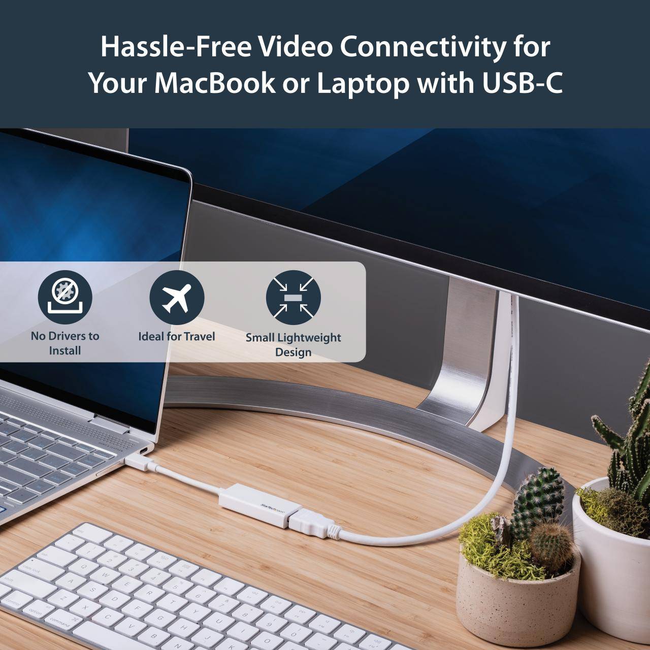 StarTech.com StarTech USB-C auf HDMI Adapter - Thunderbolt-3