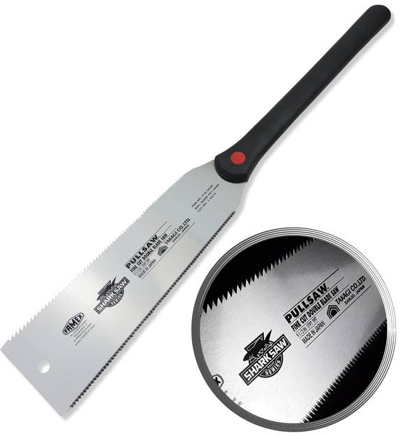 FAMEX 5510 Profi Japansäge Ryoba 240mm – 17 und 9 Zähne pro Zoll