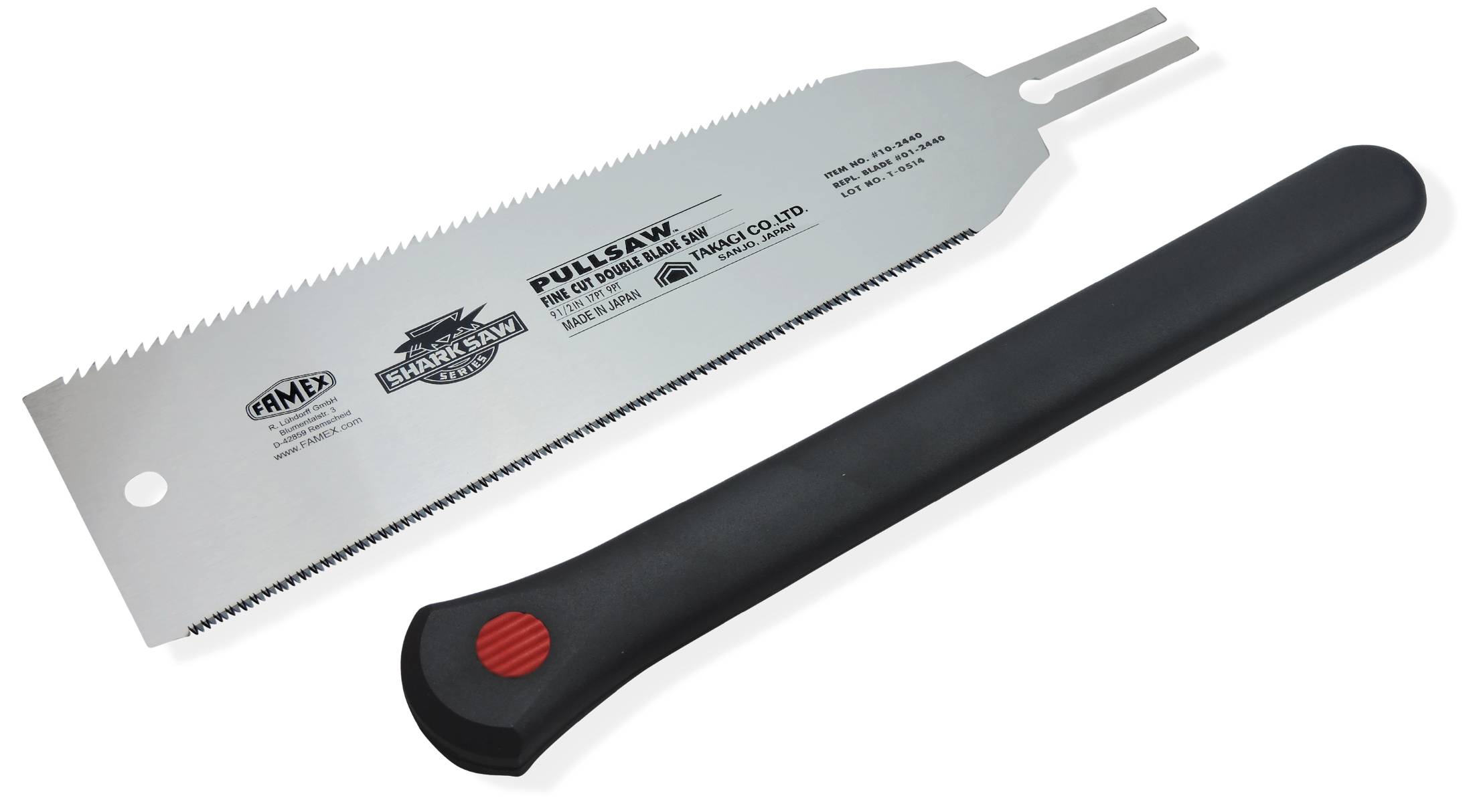 FAMEX 5510 Profi Japansäge Ryoba 240mm – 17 und 9 Zähne pro Zoll-2