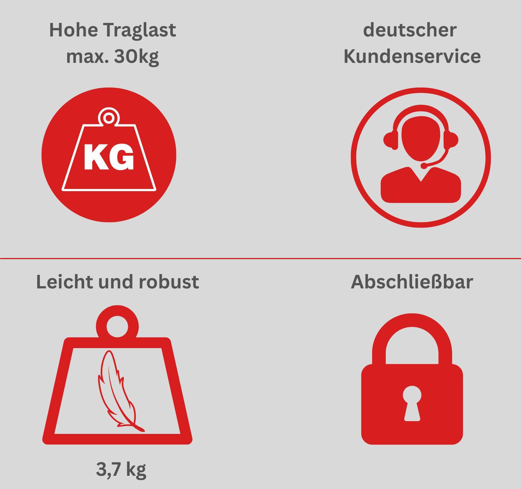 FAMEX 702-L Alu Werkzeugkoffer leer ohne Werkzeug - Robuster Koffer aus Aluminium, max. Traglast 30 kg-2