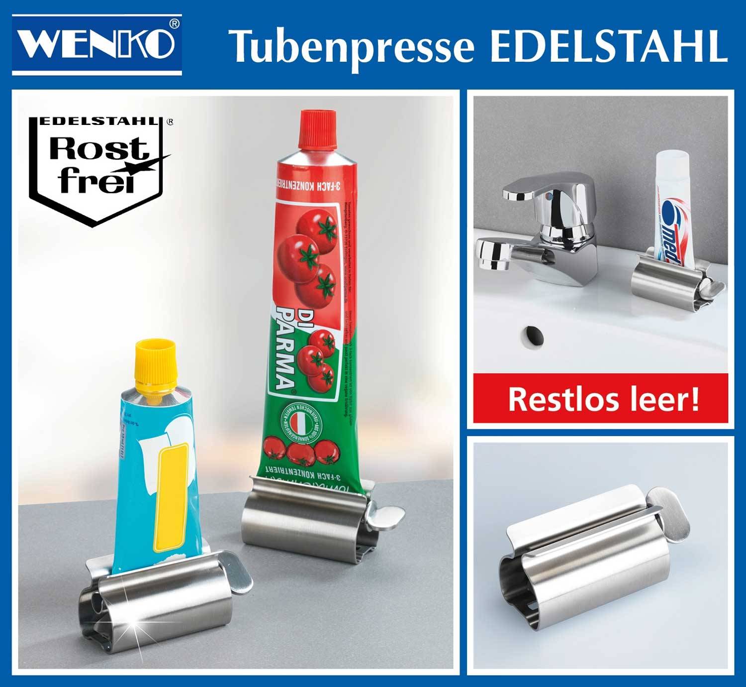 Wenko Tubenpresse, restloses Entleeren, einfach und sauber-1