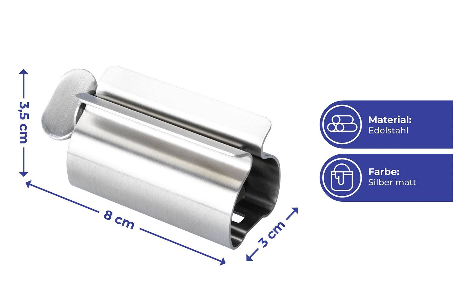 Wenko Tubenpresse, restloses Entleeren, einfach und sauber-3