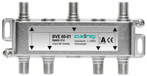 axing BVE 60-01 6-fach Verteiler 5-1006 MHz brummentstörtZubehör-0