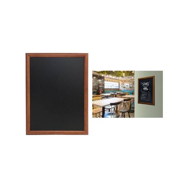 Securit Kreidetafel UNIVERSAL, mit Holzrahmen, dunkelbraun (70020478)