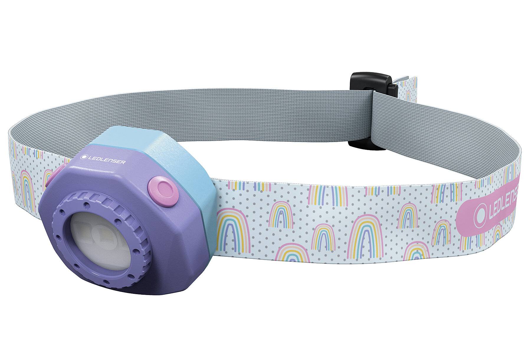 LED LENSER® Stirnlampe f. Kinder Kidled4R purple-1