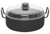 Riess, 0459-022, Oma´s Schmorpfanne mit Glasdeckel 28 cm, CLASSIC EMAILLEPFANNEN, Emaile,