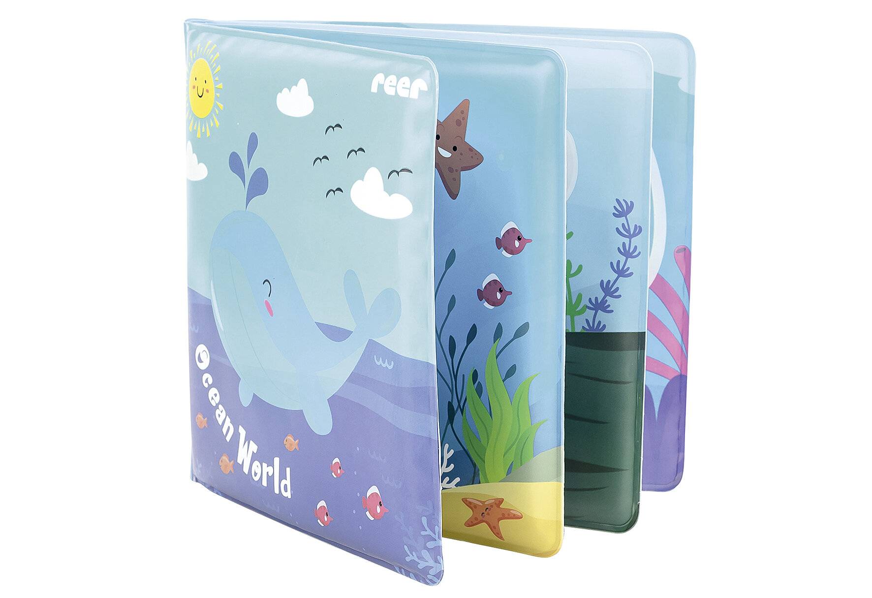 reer MyHappyBath Book - Magisches Badebuch, mit Farbwechsel und Quietschfunktion,-1