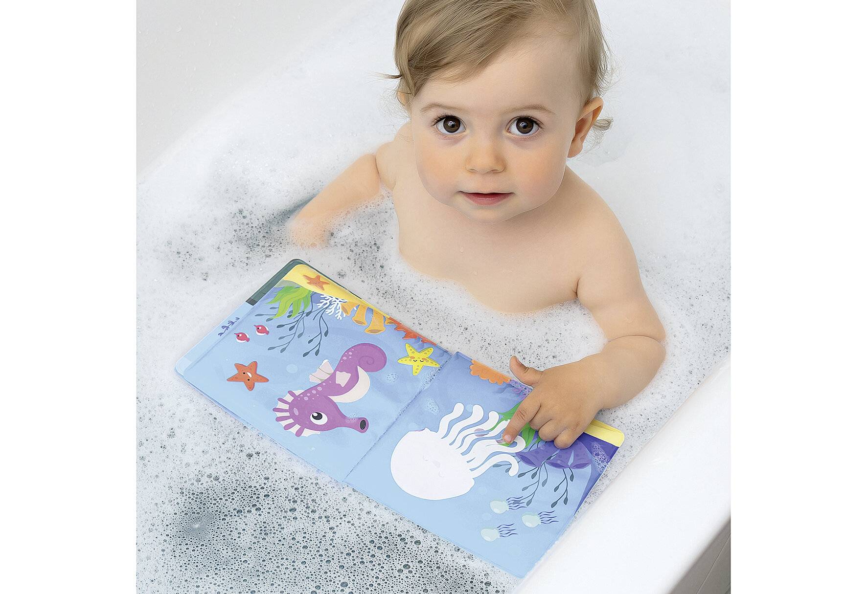 reer MyHappyBath Book - Magisches Badebuch, mit Farbwechsel und Quietschfunktion,-3