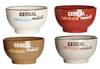 Ritzenhoff & Breker Kaffe-Serie Coffee Talk Größe 4er Set Müslischale 14 cm Coffee