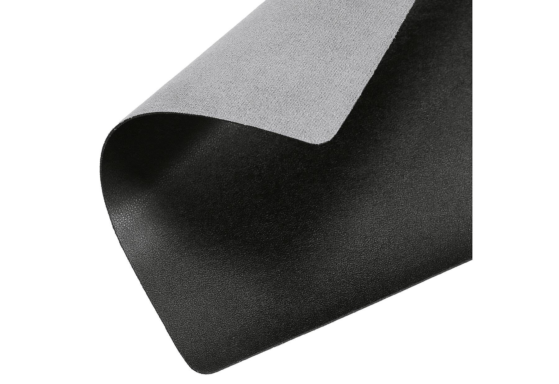 Zeller 27092 Platzset, Kunstleder, schwarz, ca. 45 x 30 cm-1