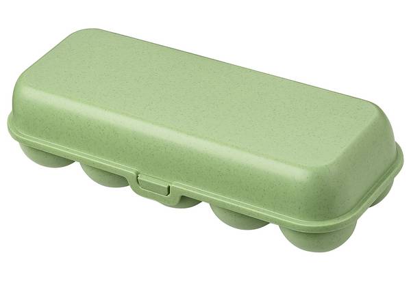 EGGS TO GO Eierbox nature leaf