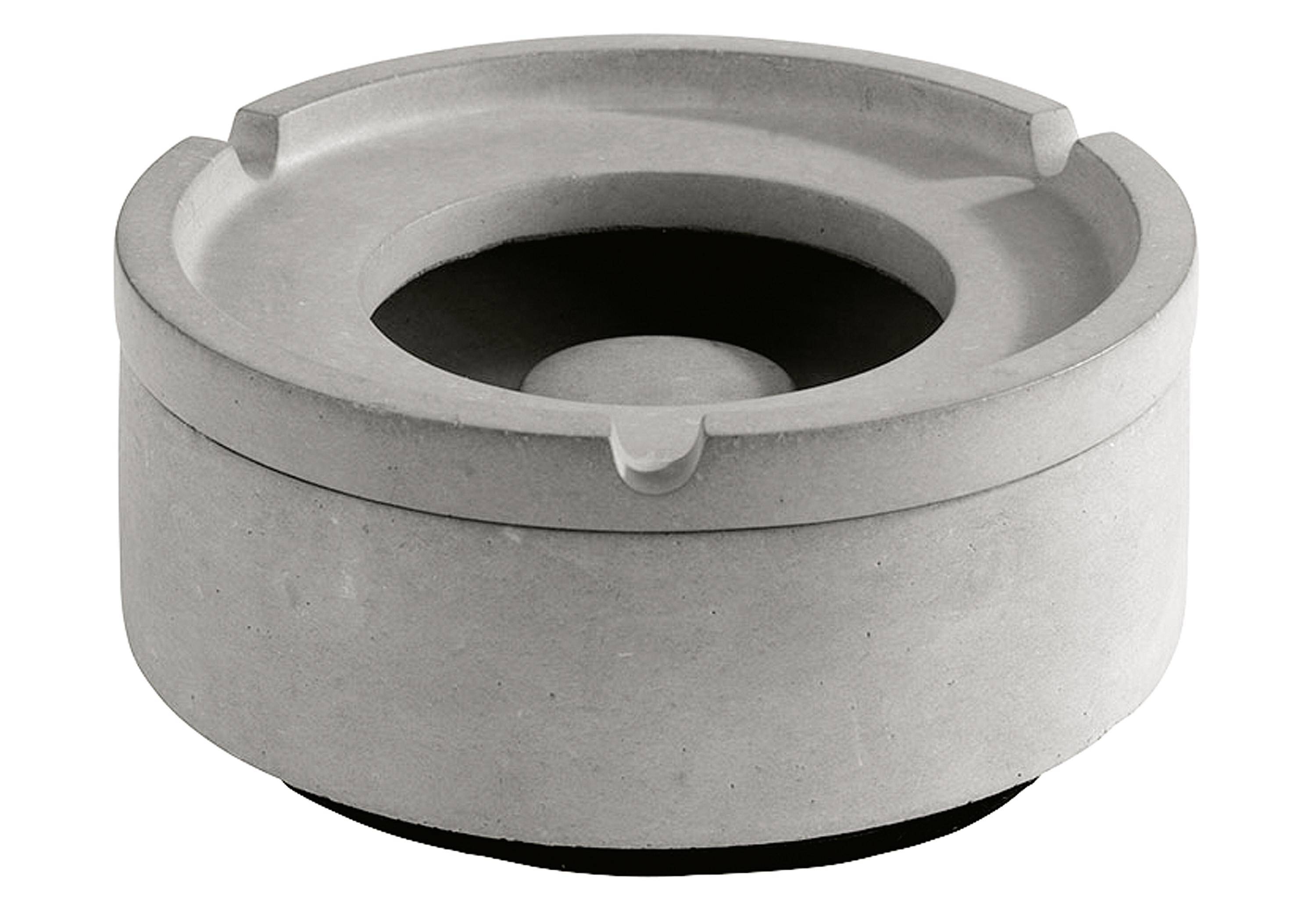 APS Wind-Aschenbecher „Element“ – Premium Aschenbecher aus Beton – 3 Rillen für-1
