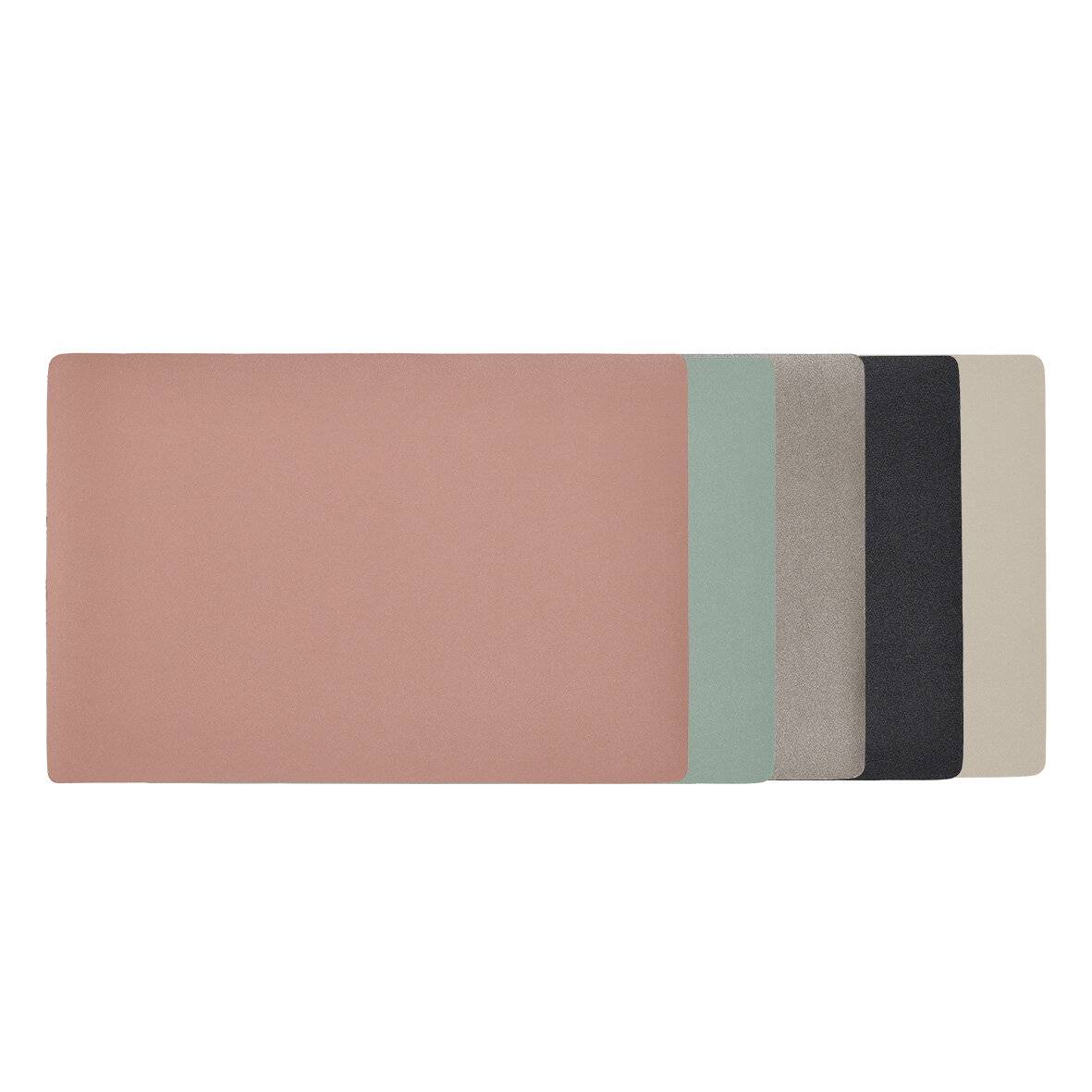 Zeller 27090 Platzset, Kunstleder, metallic Taupe, ca. 45 x 30 cm-4