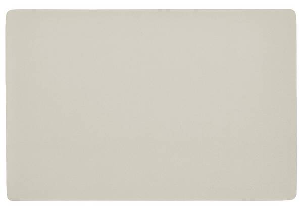 Platzset, Kunstleder, creme ca. 45 x 30 cm