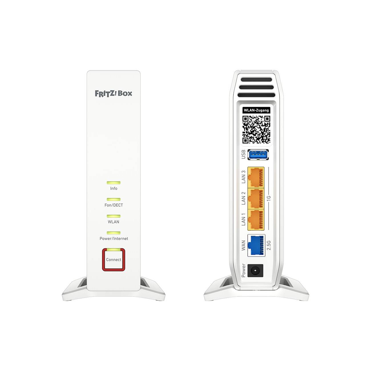 FRITZ!Box 4060 router wireless Gigabit Ethernet Banda tripla (2.4 GHz/5 GHz/5 GHz) Bianco-2