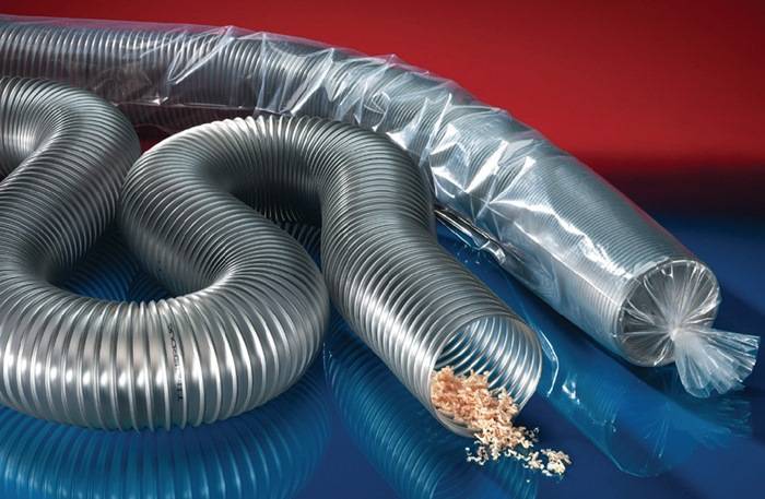 Gebläseschl.TIMBERDUC® PUR 531 AS ID 200-203mm AD 208,00mm 4mm L.5m Rl.-0